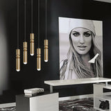 Luxe Aurea Gouden Hanglamp – Elegante Minimalistische LED Plafondlamp