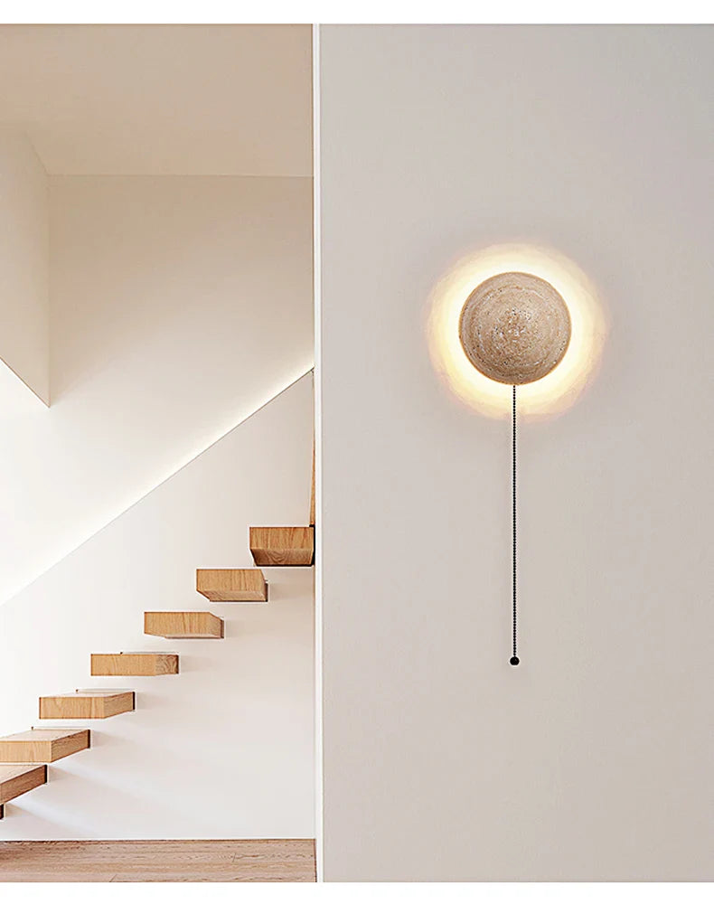 Wabi Sabi Marmeren Wandlamp