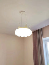 PrincessLume – Franse Kroonlamp met Crèmekleurige Windstijl