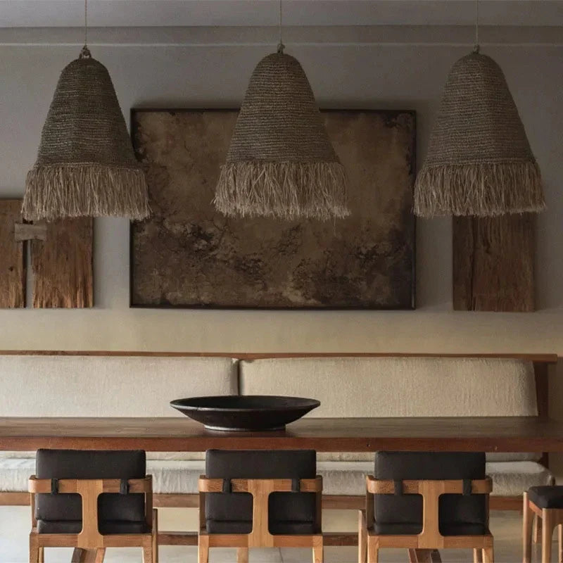 Handgeweven Rotan Hanglamp