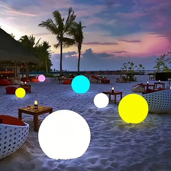 LUXARÉ GlowSphere RGB Tuinlamp op Zonne-energie