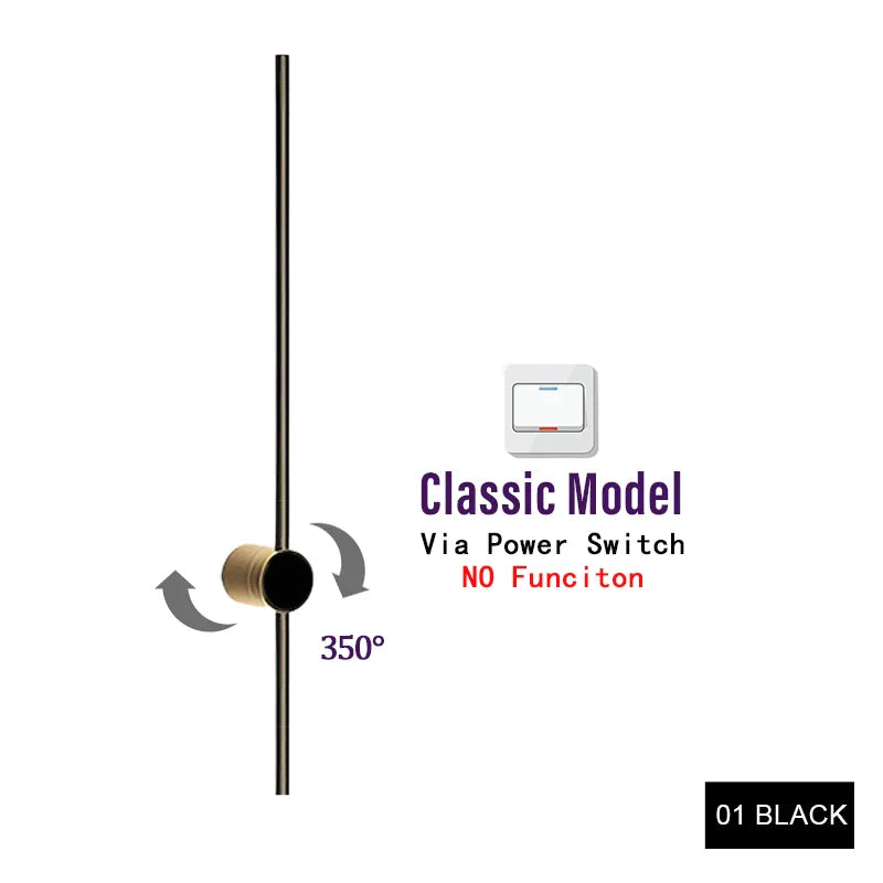 Lumea 350° FlexWall – Draaibare LED Wandlamp met Modern Design