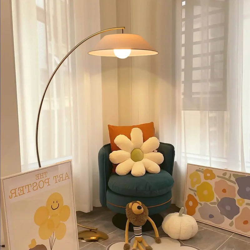Luxe Design Vloerlamp – Stijlvolle Sfeerverlichting voor Woonkamer & Slaapkamer