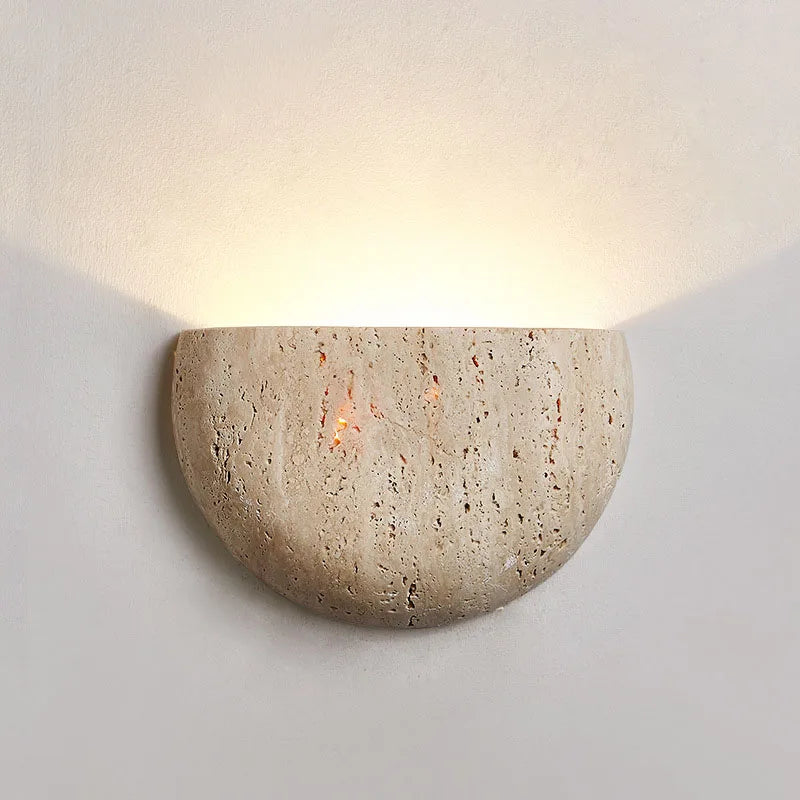 WABIKU Natuursteen Wandlamp