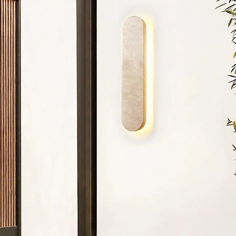 LUMORA STONE Natuurstenen Wandlamp