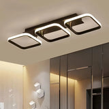 Nordic Luxe LED Plafondlamp – Dimbare Vierkante & Ronde Hanglamp voor Moderne Interieurs
