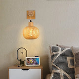 BAMBULUX Bamboe Wandlamp