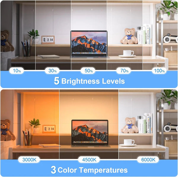 GlowPro 5W Oplaadbare Dimbare Nachtlamp