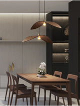 Vintage Wabi-Sabi Houten Hanglamp