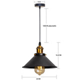 IronGlow Vintage LED Hanglamp – Retro Industriële Verlichting voor Keuken & Woonruimte