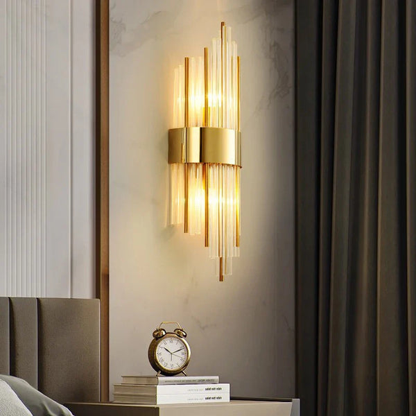 AuriLux Nordic Kristallen Wandlamp