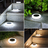 Moderne Zonne-Energie LED Tuinlamp