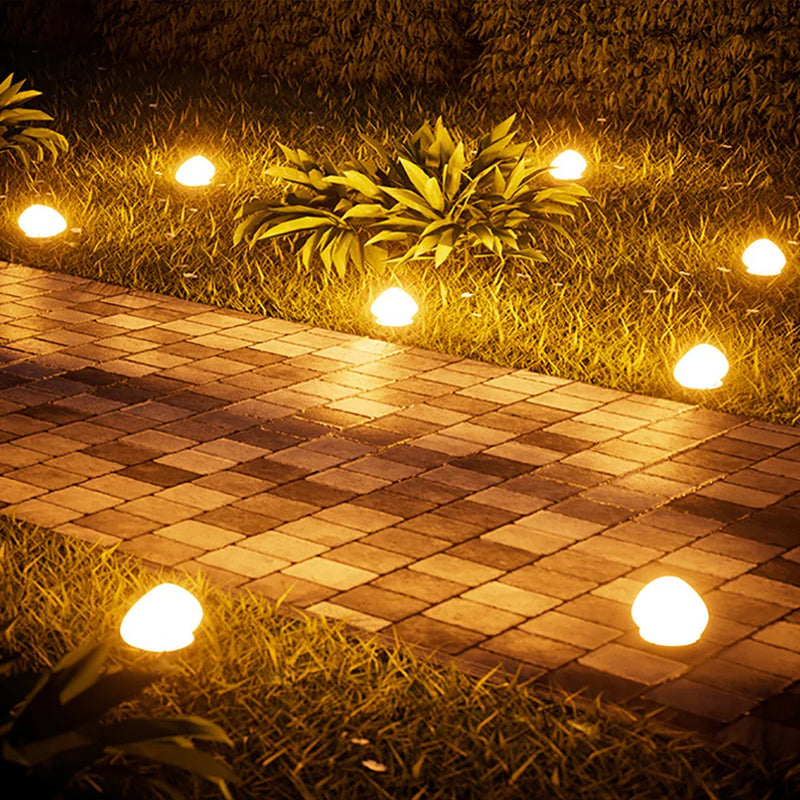 LUXGLOW Solar Kiezel Buitenlamp