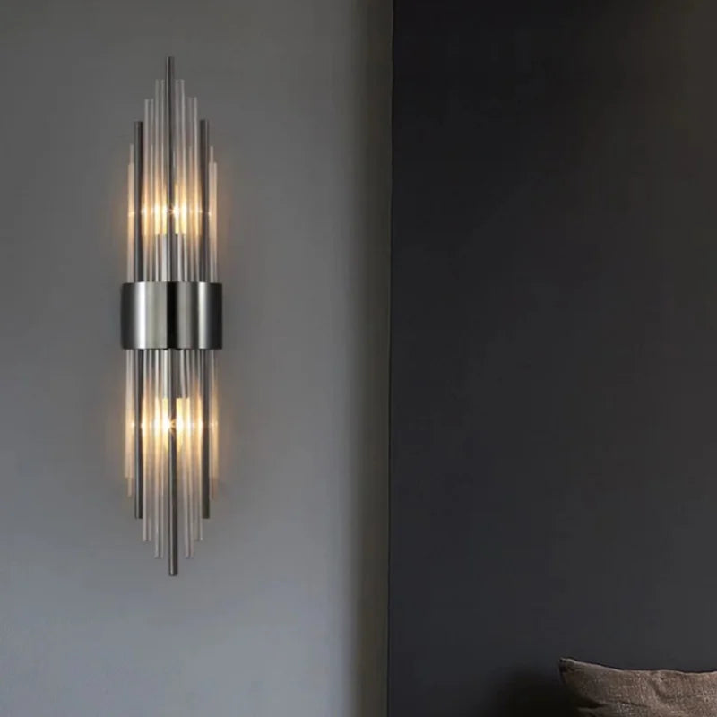 AuriLux Nordic Kristallen Wandlamp