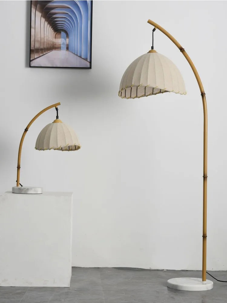 ZenGlow Wabi-Sabi LED Vloerlamp – Scandinavisch Minimalisme & Japans Design voor een Rustgevende Sfeer