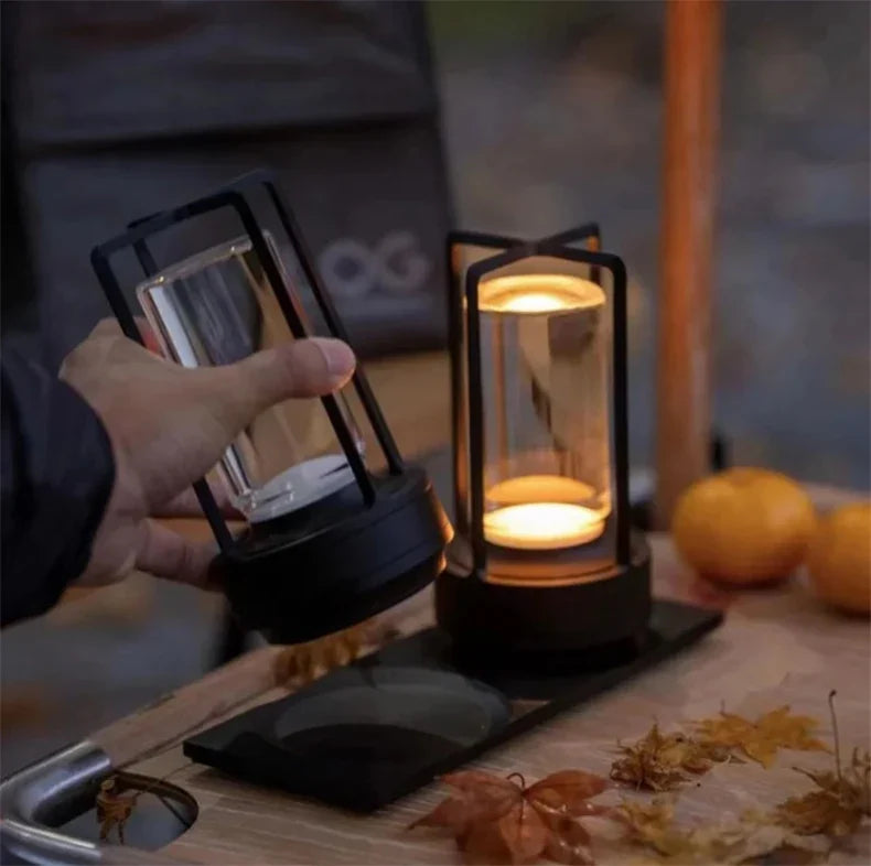 LumiCrystal Oplaadbare LED Tafellamp met Touch