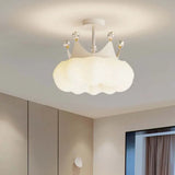 PrincessLume – Franse Kroonlamp met Crèmekleurige Windstijl