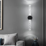 LumiGlas – Luxe LED Wandlamp met Kristal Bubbelstaaf