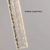 LumiGlas – Luxe LED Wandlamp met Kristal Bubbelstaaf