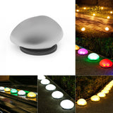 LUXGLOW Solar Kiezel Buitenlamp