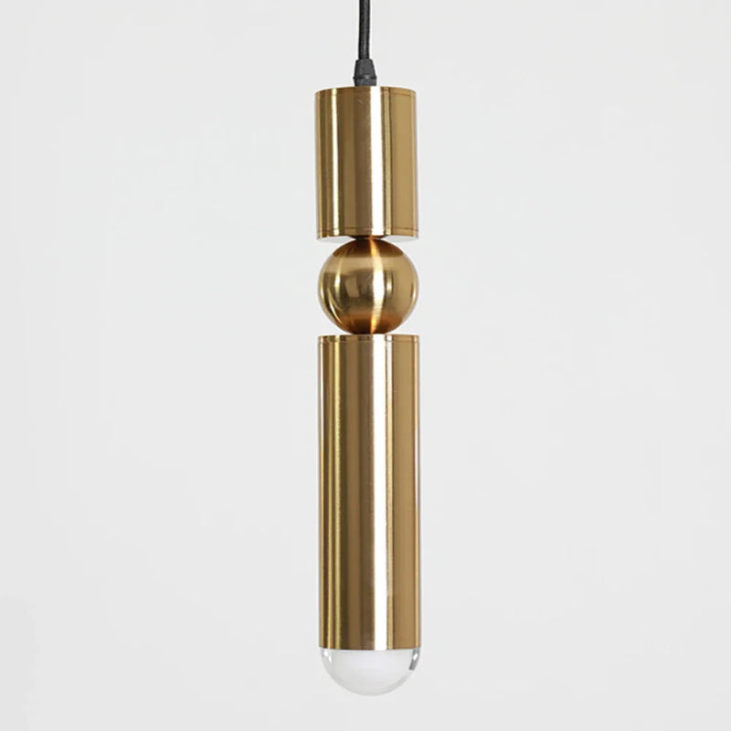 Luxe Aurea Gouden Hanglamp – Elegante Minimalistische LED Plafondlamp