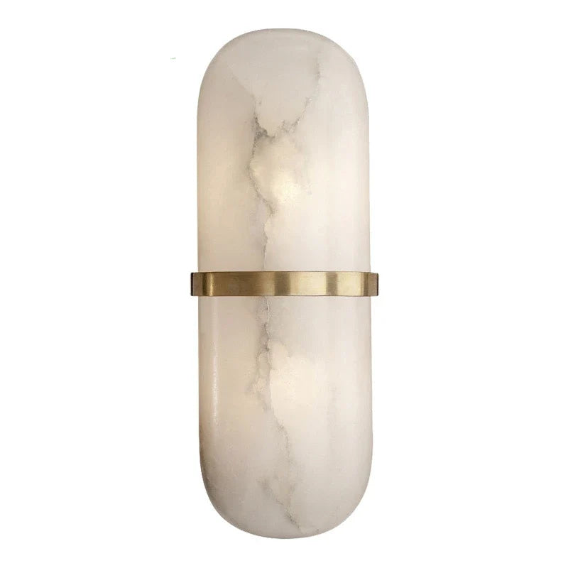 Luxe Marmeren Wandlamp – Stijlvolle Verlichting met Elegant Design