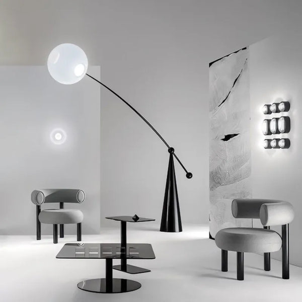 LumiGlow – Moderne Decoratieve Vloerlamp met Dimbare LED