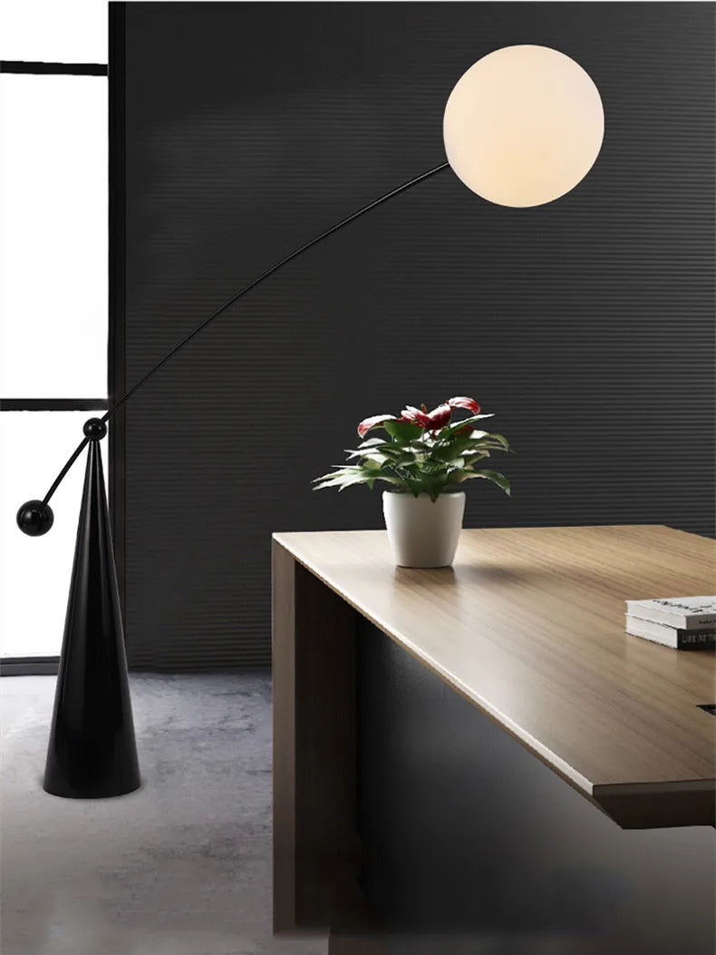LumiGlow – Moderne Decoratieve Vloerlamp met Dimbare LED