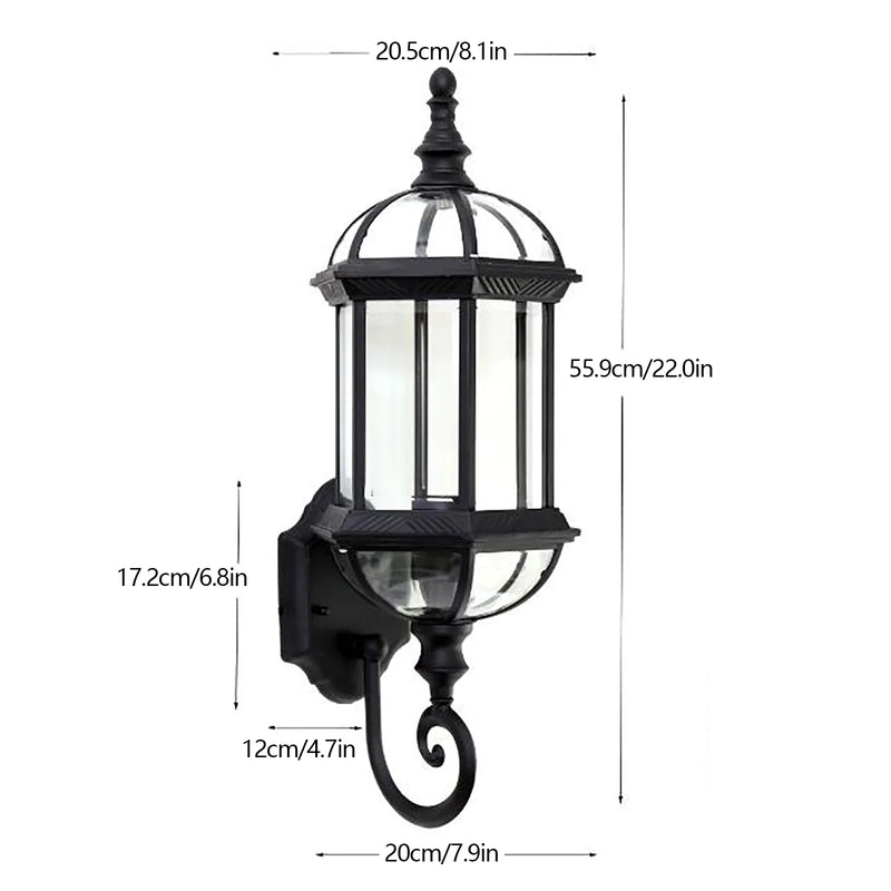 LUMIVINTA Retro Wandlantaarn Buiten