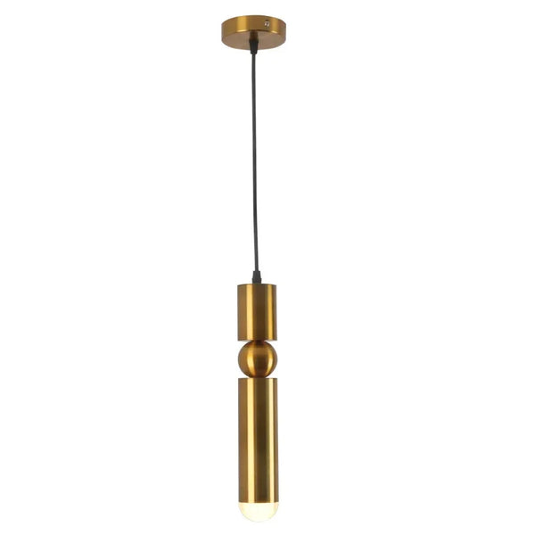 Luxe Aurea Gouden Hanglamp – Elegante Minimalistische LED Plafondlamp