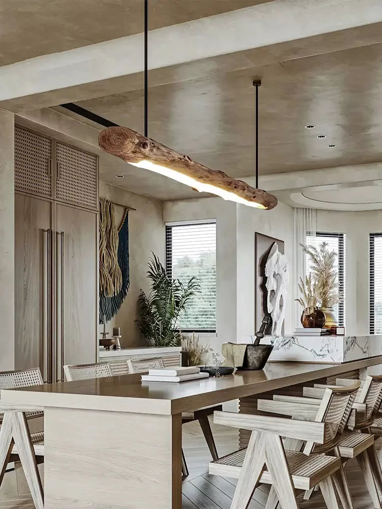 Minimalistische Houten Hanglamp