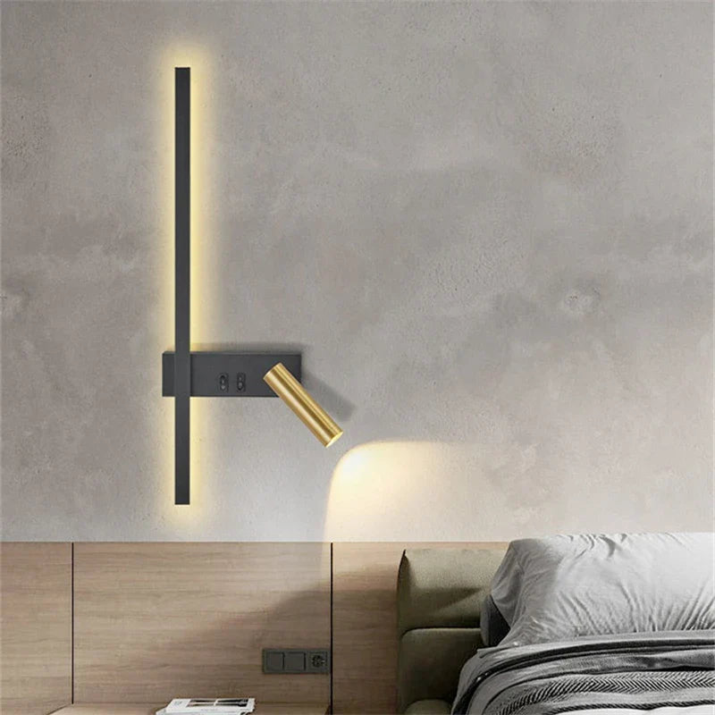 AuroraLuma Nordic Dual LED Wandlamp