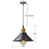 IronGlow Vintage LED Hanglamp – Retro Industriële Verlichting voor Keuken & Woonruimte