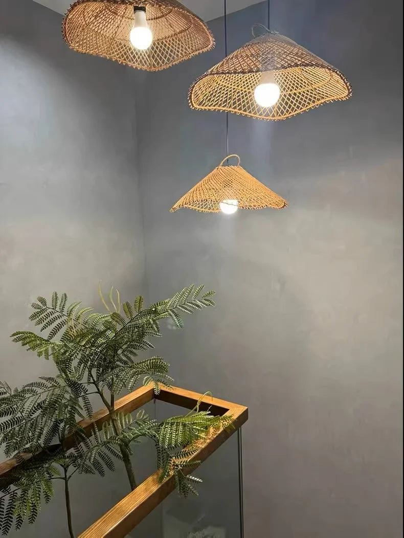 Handgemaakte Rotan Hanglamp