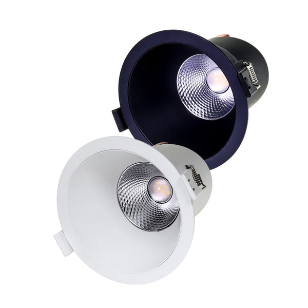 Spell Dimbare LED Inbouwspot 3000K Wit/Zwart IP44