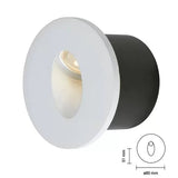 Step-Round LED Inbouw Wandlamp – Indirect Licht 3000K/4200K