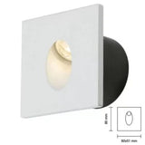 Step-Square LED Inbouw Wandlamp – Indirect Licht 3000K/4200K