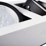 Stobi-II ES Dubbele Opbouwspot GU10 Aluminium – Wit of Zwart