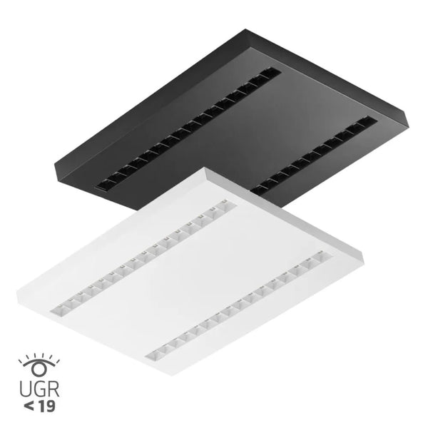 Terra-N 2 LED Opbouwarmatuur UGR<19 595x595mm 3950lm 20-72W
