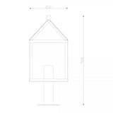 Tuinlamp Bloemendaal Sokkel