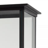 Capital Lantaarn Tuinlamp 240 cm Zwart Aluminium LED Buitenlicht