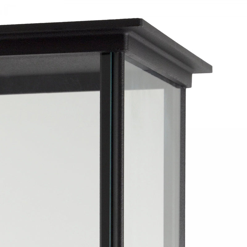 Capital Lantaarn Tuinlamp 240 cm Zwart Aluminium LED Buitenlicht