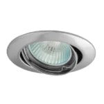 Vidi Ronde Verstelbare Inbouwspot GX5.3/LED Aluminium Ø82mm
