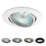 Vidi Ronde Verstelbare Inbouwspot GX5.3/LED Aluminium Ø82mm