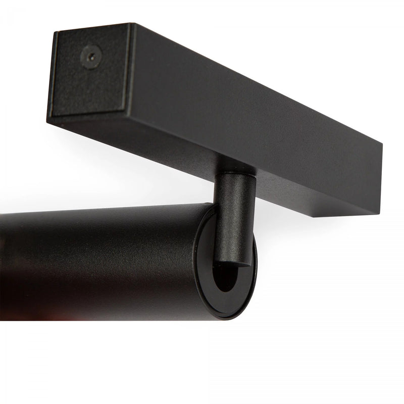 Vigo 1 Opbouwspot Zwart – Moderne Aluminium Plafondspot GU10