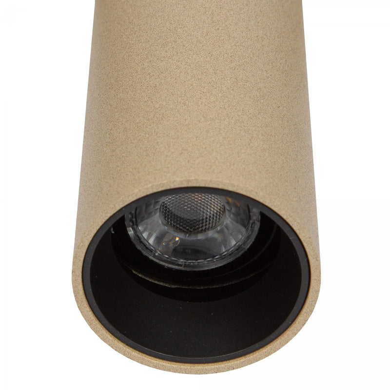 Vigo 2 Opbouwspot Champagne – Moderne Dubbele Aluminium Plafondspot