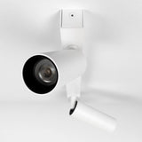 Vigo 2 Opbouwspot Wit – Moderne Dubbele Aluminium Plafondspot GU10