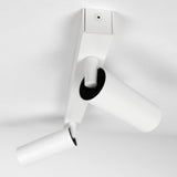 Vigo 2 Opbouwspot Wit – Moderne Dubbele Aluminium Plafondspot GU10