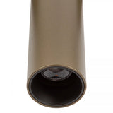 Vigo 6 Opbouwspot Brons – Aluminium Plafondlamp met 6 GU10 Spots, Kantelbaar & Draaibaar