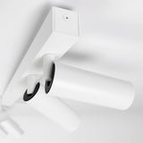 Vigo 6 Opbouwspot Wit – Aluminium Plafondlamp met 6 GU10 Spots, Kantelbaar & Draaibaar